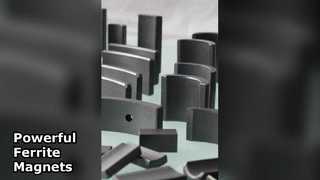 Сильные ферритовые магниты, высокая энергия, высокая коэрцитивность